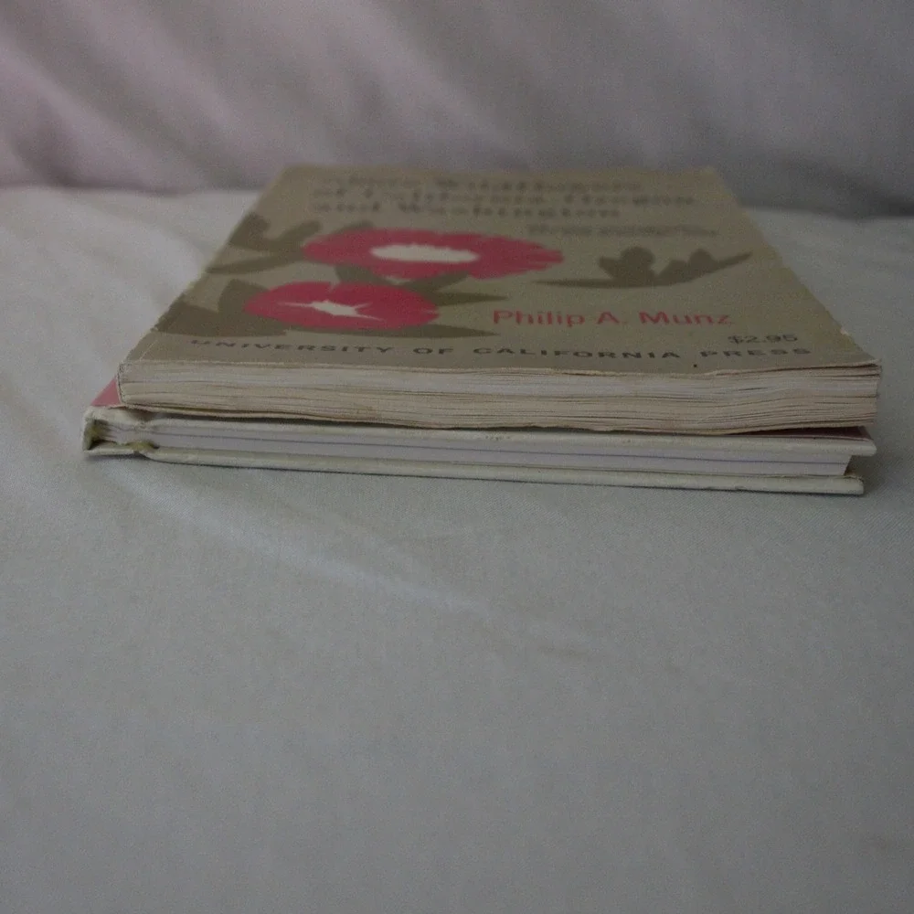 Shore Wildflowers California Oregon Washington + Flower Drying‎ Book Lot